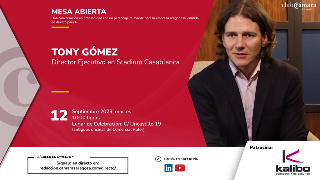 En este momento estás viendo Tony Gómez, entrevistado en Cámara de Comercio